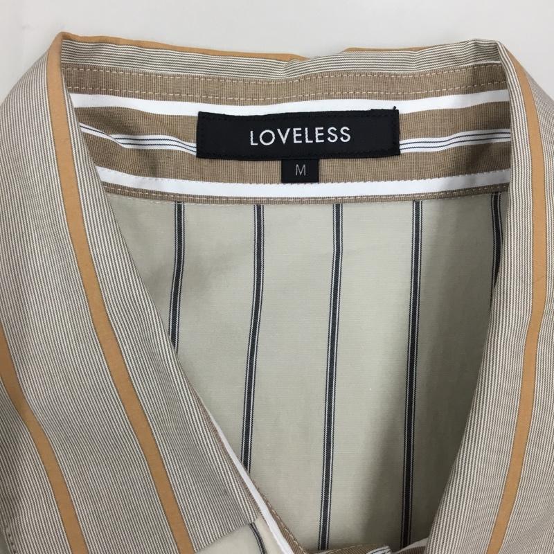 ラブレス LOVELESS シャツ、ブラウス 長袖 長袖シャツ カラーシャツ ポケットシャツ 長袖カットソー ストライプシャツ M ストライプ マルチカラー / マルチカラー /  メンズ USED 古着 中古 10116138