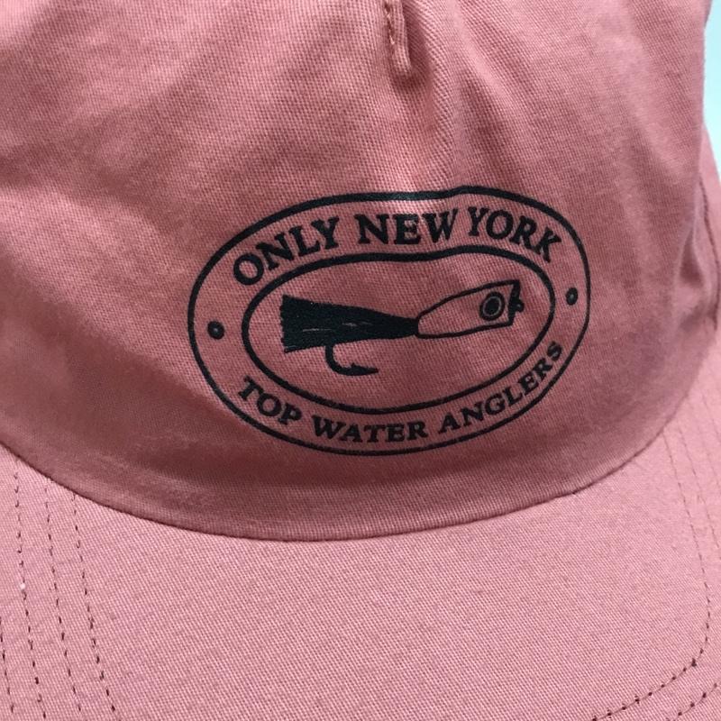 オンリーニューヨーク ONLY NY 帽子 キャップ ロゴ、文字 桃 / ピンク /  メンズ USED 古着 中古 10122327