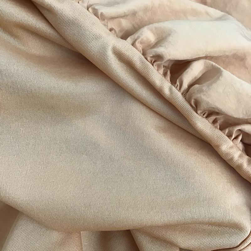 ザラ ZARA ワンピース ロングスカート 1198 027 639 コンビネーション ボリュームワンピース ノースリーブ S 無地 黒 / ブラック / X 橙 / オレンジ /  レディース USED 古着 中古 10107160