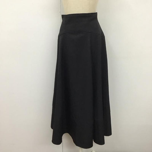 アズールバイマウジー AZUL BY MOUSSY スカート ロングスカート 250gaf31-411h ウエストギャザーフレアスカート ロングスカート M 無地 黒 / ブラック /  レディース USED 古着 中古 10112197