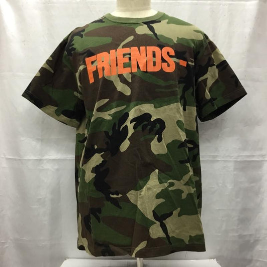 古着 USED Tシャツ 半袖 半袖カットソー プリントTシャツ クルーネックカットソー ミリタリーシャツ XL カモフラージュ柄・迷彩 マルチカラー / マルチカラー /  メンズ USED 古着 中古 10106487