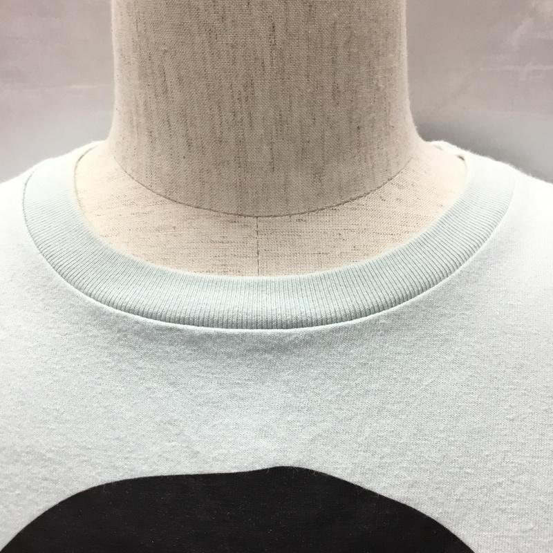 アベイシングエイプ A BATHING APE Tシャツ 半袖 BIG APE HEAD クルーネック L プリント 水色 / ライトブルー /  メンズ USED 古着 中古 10119806