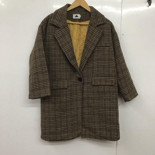 アビトーキョー ABITOKYO コート コート一般 M チェック マルチカラー / マルチカラー /  レディース USED 古着 中古 10143505