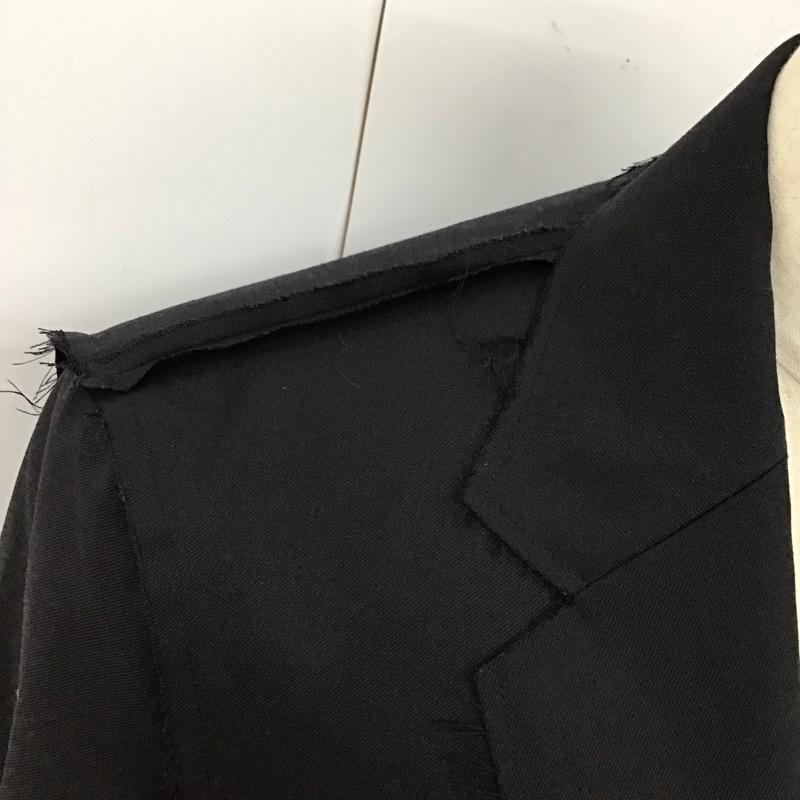 オールモストブラック ALMOSTBLACK ジャケット、上着 ジャケット、ブレザー 1 無地 黒 / ブラック /  メンズ USED 古着 中古 10117133