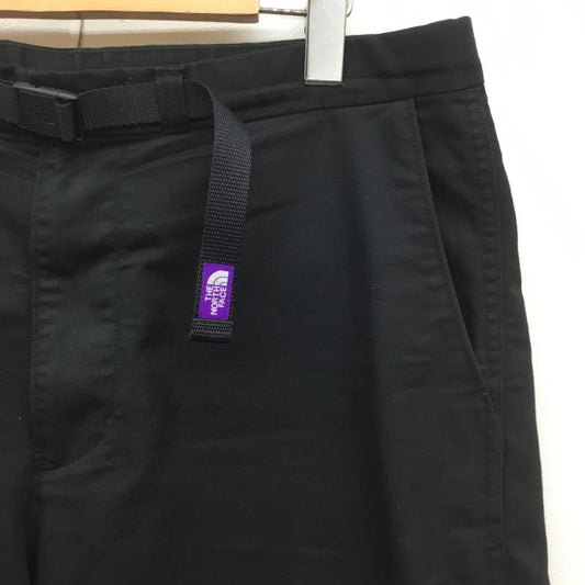 ザ ノースフェイス パープルレーベル THE NORTH FACE PURPLE LABEL ボトムス ボトムス Stretch Twill Wide Tapered Pants ストレッチツイル ワイド テーパード パンツ NT5302N 34 黒 / ブラック /  メンズ USED 古着 中古 10105696