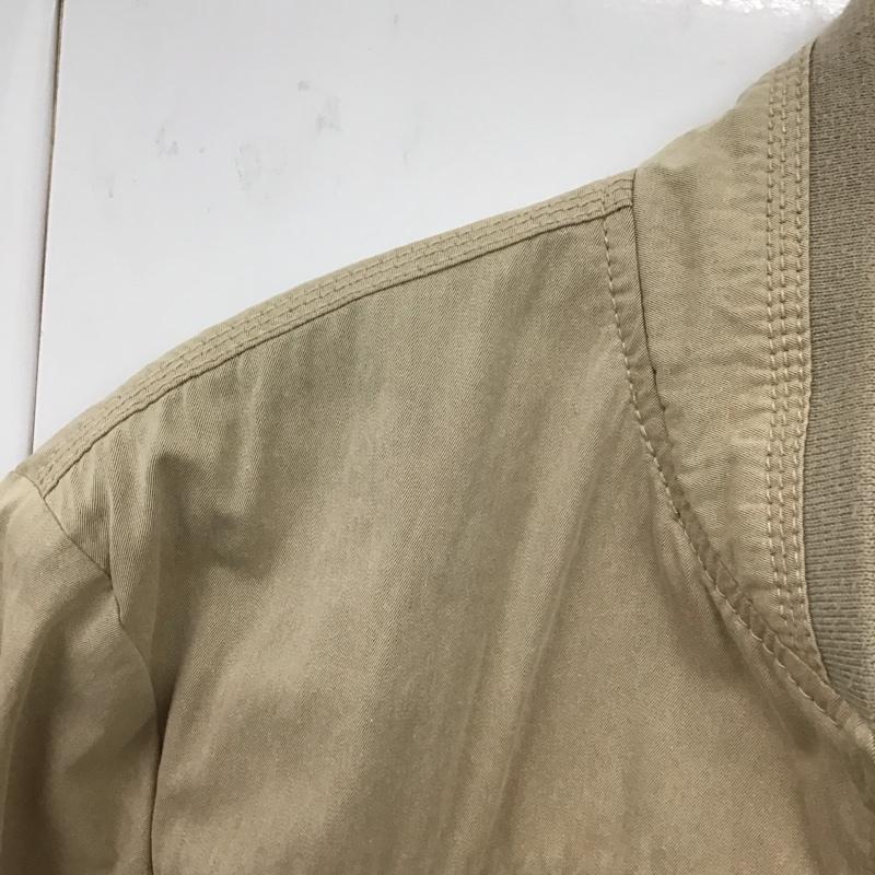 ザラメン ZARA MAN ジャケット、上着 ジャンパー、ブルゾン M 無地 ベージュ / ベージュ /  メンズ USED 古着 中古 10130895
