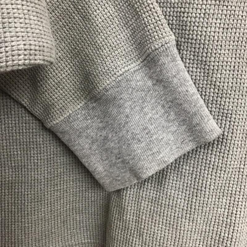 レミ レリーフ REMI RELIEF カットソー 長袖 長袖カットソー 無地カットソー クルーネック 無地 灰 / グレー /  メンズ USED 古着 中古 10142945