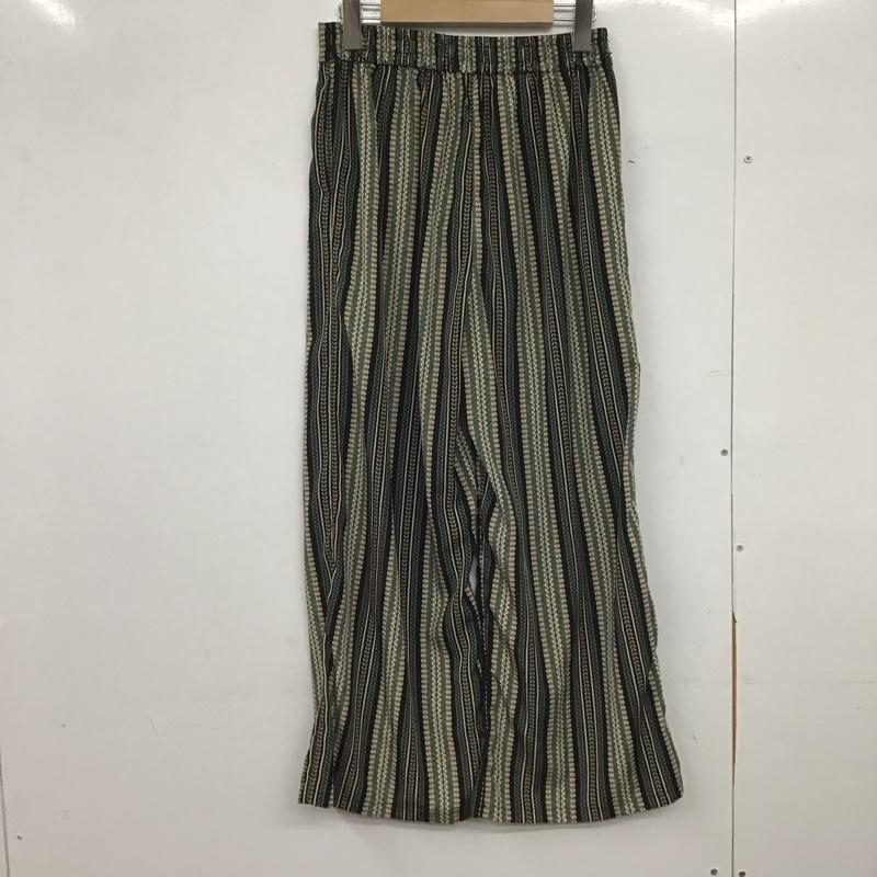 ケービーエフ KBF パンツ ワークパンツ、ペインターパンツ ワイドパンツ カジュアルパンツ ワークパンツ ONE SIZE プリント マルチカラー / マルチカラー /  レディース USED 古着 中古 10146677