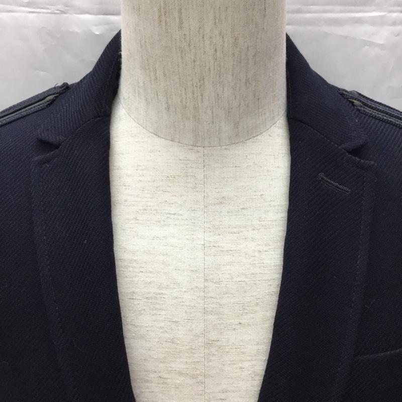 ザラメン ZARA MAN ジャケット、上着 ジャケット、ブレザー カジュアルジャケット カラージャケット ポケットジャケット アウター 無地 紺 / ネイビー /  メンズ USED 古着 中古 10108437
