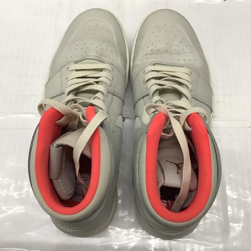 ナイキ NIKE スニーカー スニーカー 819176-050 AIR JORDAN 1 RETRO HIGH NOUVEAU 28.5cm 28.5cm ワンポイント 灰 / グレー / X 桃 / ピンク /  メンズ USED 古着 中古 10117938