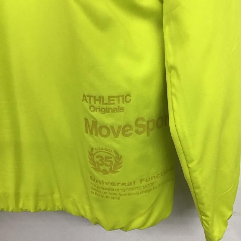 デサント DESCENTE ジャケット、上着 ジャンパー、ブルゾン L 無地 黄緑 / イエローグリーン /  メンズ USED 古着 中古 10145957