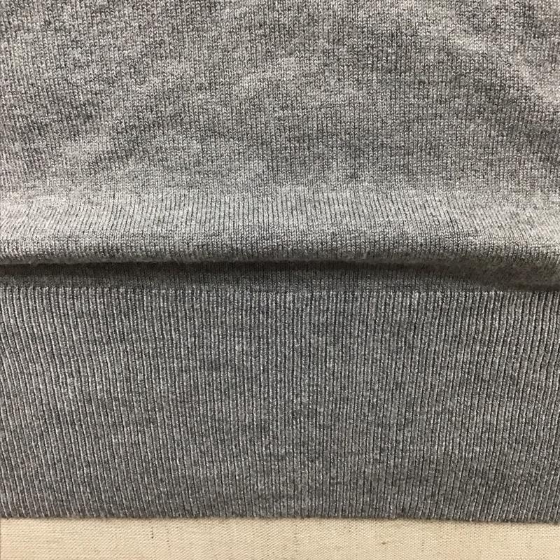ザラ ZARA ニット、セーター 長袖 1509 125 803 Vネック S 無地 灰 / グレー /  レディース USED 古着 中古 10118467