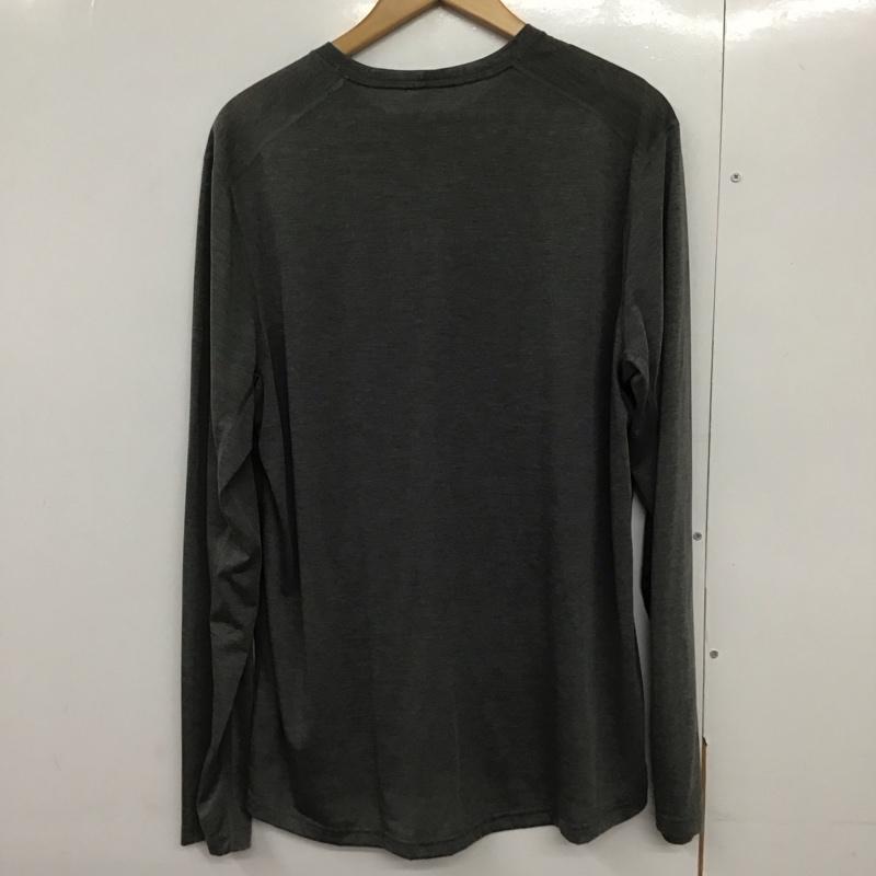 パタゴニア patagonia Tシャツ 長袖 L 無地 灰 / グレー /  メンズ USED 古着 中古 10143331