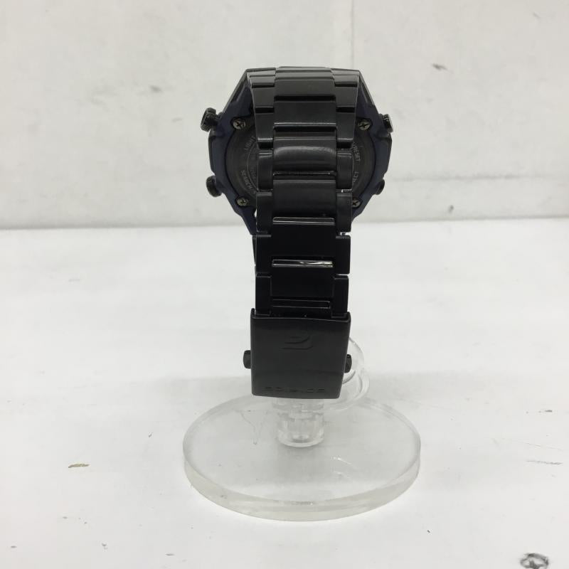 カシオ CASIO 腕時計 アナログ（クォーツ式） ECB-2300 ロゴ、文字 黒 / ブラック /  メンズ USED 古着 中古 10149990