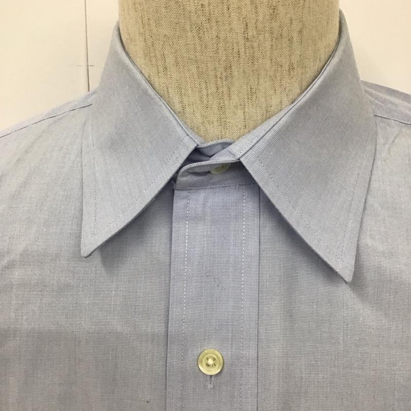 ブルックスブラザーズ BROOKS BROTHERS シャツ、ブラウス 長袖 スリムフィット 無地 水色 / ライトブルー /  メンズ USED 古着 中古 10111566
