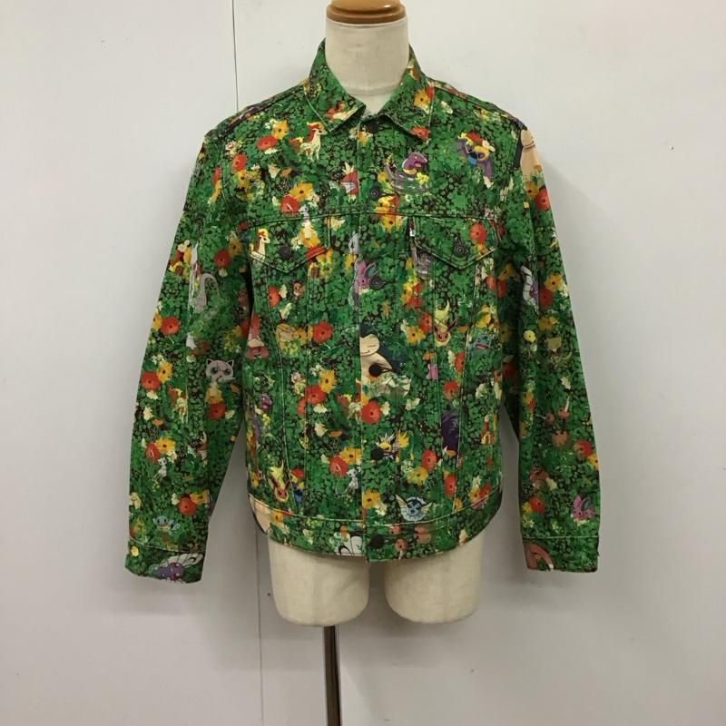 リーバイストラウスアンドコー Levi Strauss & co. ジャケット、上着 ジャケット、ブレザー VINTAGEFITTRUCKERPOKEMONSTONETRUCKER デニムジャケット M プリント マルチカラー / マルチカラー /  メンズ USED 古着 中古 10117118