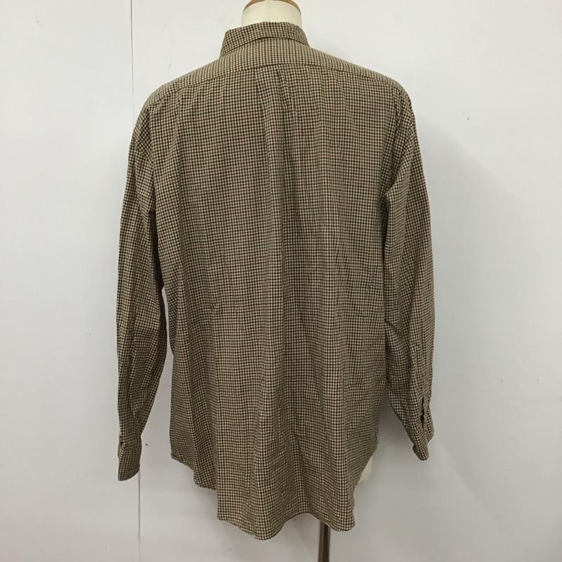 ラルフローレン RALPHLAUREN シャツ、ブラウス 長袖 長袖シャツ チェックシャツ カラーシャツ ボタンダウンシャツ XXL ロゴ、文字 マルチカラー / マルチカラー /  メンズ USED 古着 中古 10125059