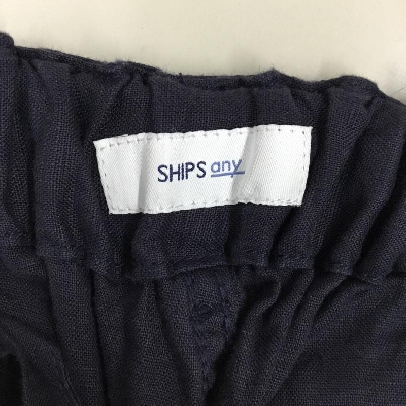 シップス SHIPS パンツ ショートパンツ M 無地 紺 / ネイビー /  メンズ USED 古着 中古 10108754