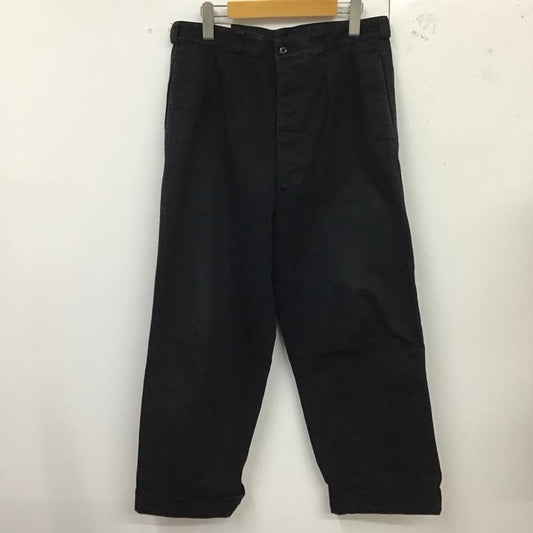 ミリタリー ミリタリー パンツ ワークパンツ、ペインターパンツ フランス軍 M-52 復刻 pp297yn ミリタリーパンツ 無地 黒 / ブラック /  メンズ USED 古着 中古 10123407