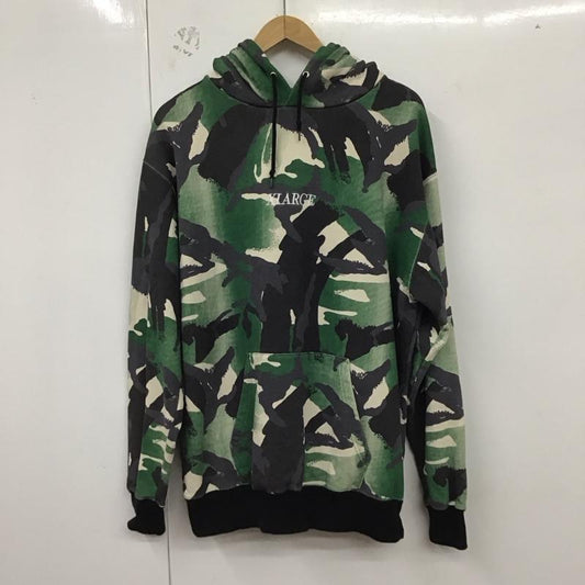 エクストララージ XLARGE パーカー 長袖 101203012007 GRADATION CAMO HOODED SWEAT L 総柄 X カモフラージュ柄・迷彩 マルチカラー / マルチカラー /  メンズ USED 古着 中古 10129926