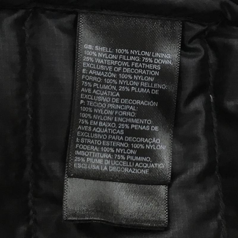 ザノースフェイス THE NORTH FACE ジャケット、上着 ジャケット、ブレザー L ロゴ、文字 黒 / ブラック /  メンズ USED 古着 中古 10137334