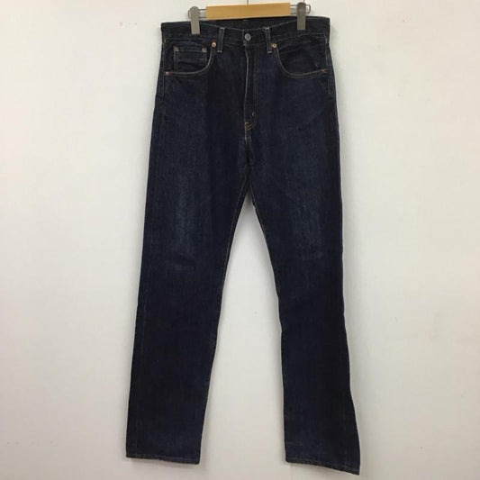 リーバイストラウスアンドコー Levi Strauss & co. ボトムス ボトムス デニムパンツ ストレートパンツ ワイドパンツ カジュアルパンツ 32インチ 無地 インディゴ / インディゴ /  メンズ USED 古着 中古 10113580