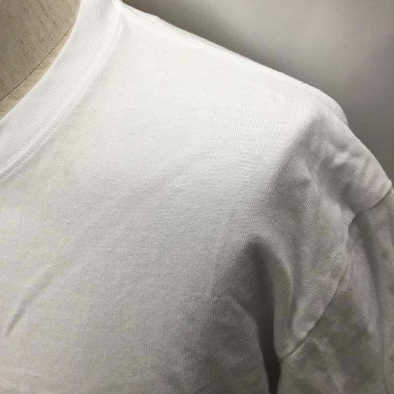 ニューエラ NEW ERA Tシャツ 半袖 半袖カットソー プリントTシャツ クルーネックカットソー XL ロゴ、文字 白 / ホワイト /  メンズ USED 古着 中古 10116239