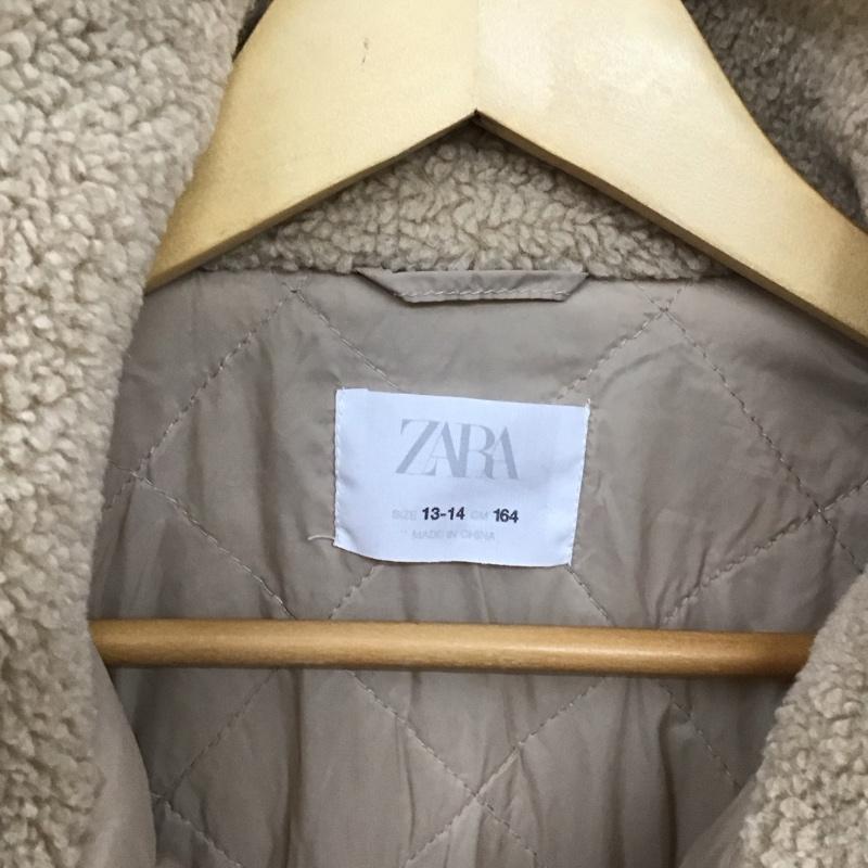 ザラ ZARA ジャケット、上着 ジャンパー、ブルゾン 160cm 無地 ベージュ / ベージュ /  ガールズ USED 古着 中古 10121529