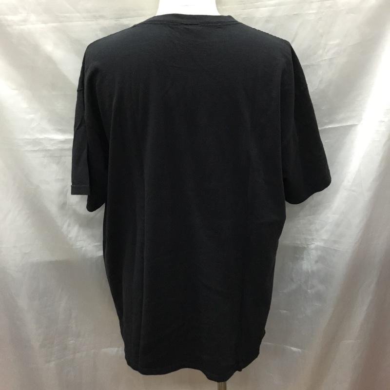 古着 USED Tシャツ 半袖 半袖カットソー プリントTシャツ クルーネックカットソー 2006年 コピーライト スーパーマリオ XL プリント 黒 / ブラック /  メンズ USED 古着 中古 10119713