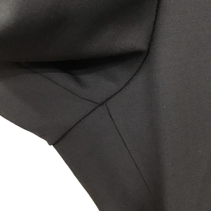 シウム SIWEM パンツ スラックス スラックスパンツ ワイドパンツ ストレッチパンツ XS 無地 黒 / ブラック /  レディース USED 古着 中古 10129700