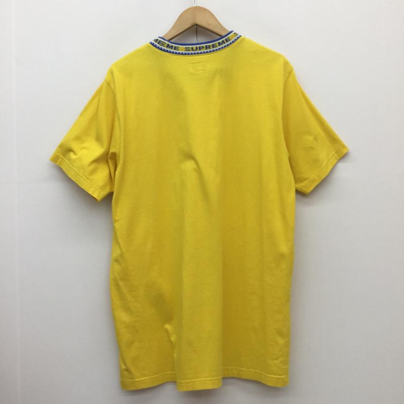 シュプリーム Supreme Tシャツ 半袖 L ワンポイント 黄 / イエロー /  メンズ USED 古着 中古 10110703