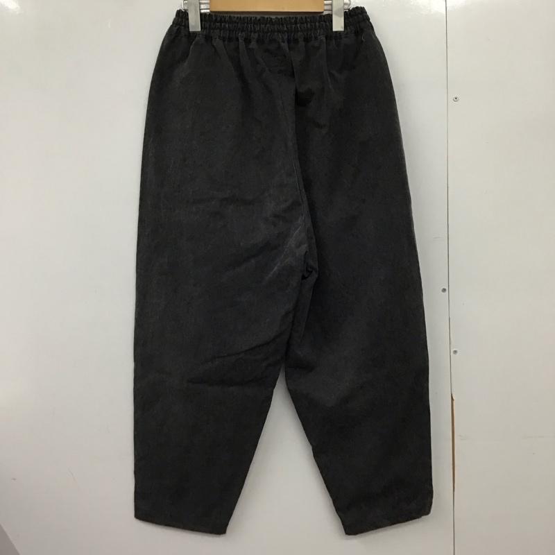 ブラックサイン BLACK SIGN パンツ ワークパンツ、ペインターパンツ ナイロンパンツ ワイドパンツ カジュアルパンツ イージーパンツ M 無地 ダークグレー / ダークグレー /  メンズ USED 古着 中古 10149538