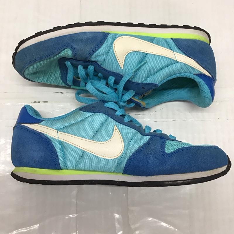 ナイキ NIKE スニーカー スニーカー 644451-417 WMNS GENICCO 24cm 24.0cm ロゴ、文字 青 / ブルー / X 水色 / ライトブルー /  レディース USED 古着 中古 10118772