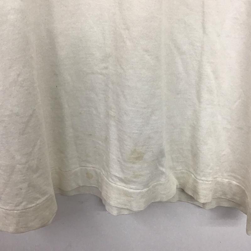 アベイシングエイプ A BATHING APE Tシャツ 半袖 Chrome Hearts クロムハーツ コラボ マイロ ロゴ L プリント 白 / ホワイト /  メンズ USED 古着 中古 10133565