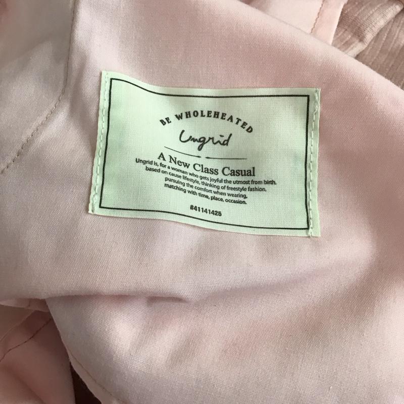 アングリッド Ungrid パンツ ワークパンツ、ペインターパンツ 111750707701-01 コーデュロイワイドパンツ カジュアルパンツ M 無地 桃 / ピンク /  レディース USED 古着 中古 10117572