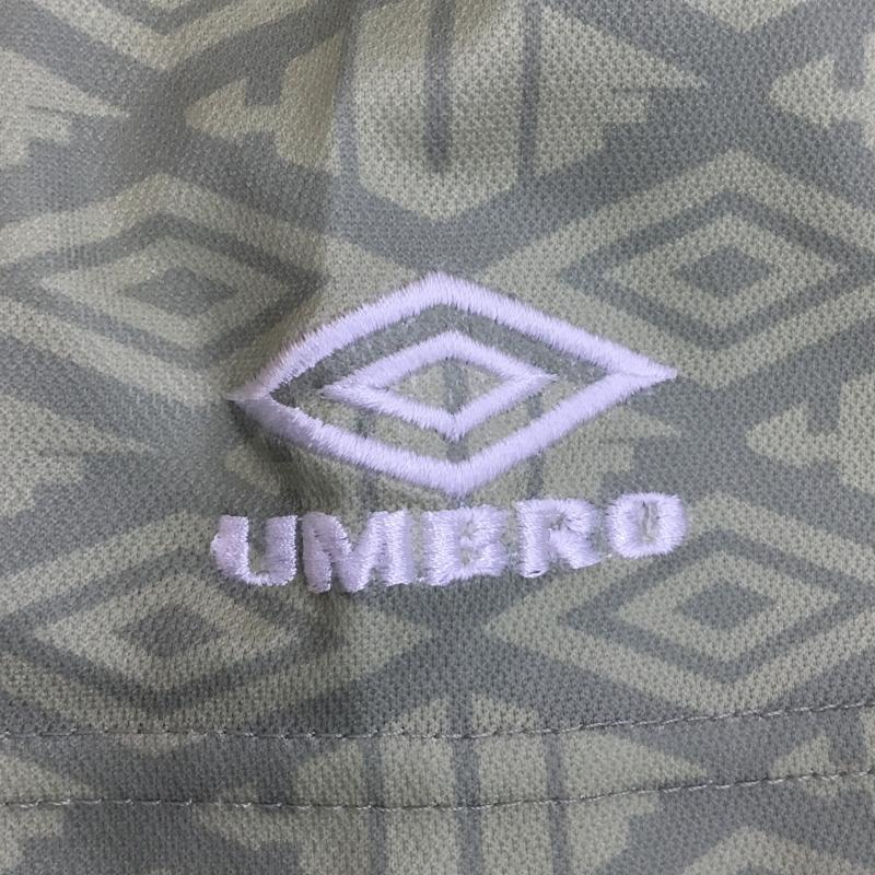 ハフ HUF カットソー 半袖 24SS UMBRO ART PANEL TEAM JERSEY S ロゴ、文字 X 総柄 緑 / グリーン /  メンズ USED 古着 中古 10134993