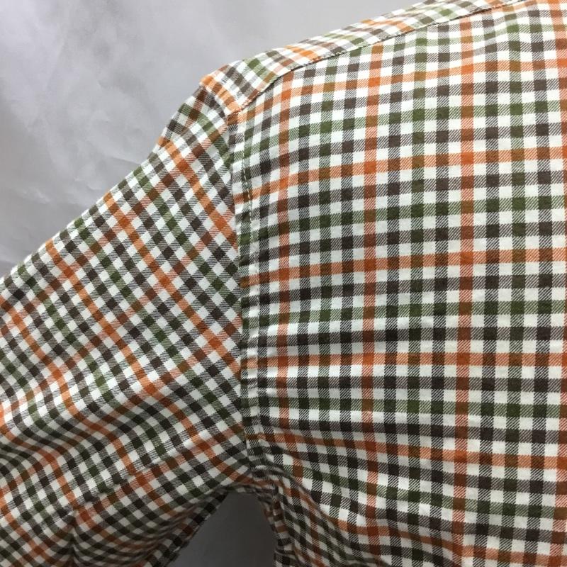 エディーバウアー Eddie Bauer シャツ、ブラウス 長袖 ボタンダウン 胸ポケット チェック S ワンポイント マルチカラー / マルチカラー /  メンズ USED 古着 中古 10116102