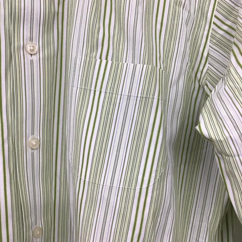 ポールスチュアート PAUL STUART シャツ、ブラウス 長袖 長袖シャツ ストライプシャツ カラーシャツ ボタンダウンシャツ LL ストライプ マルチカラー / マルチカラー /  メンズ USED 古着 中古 10139830