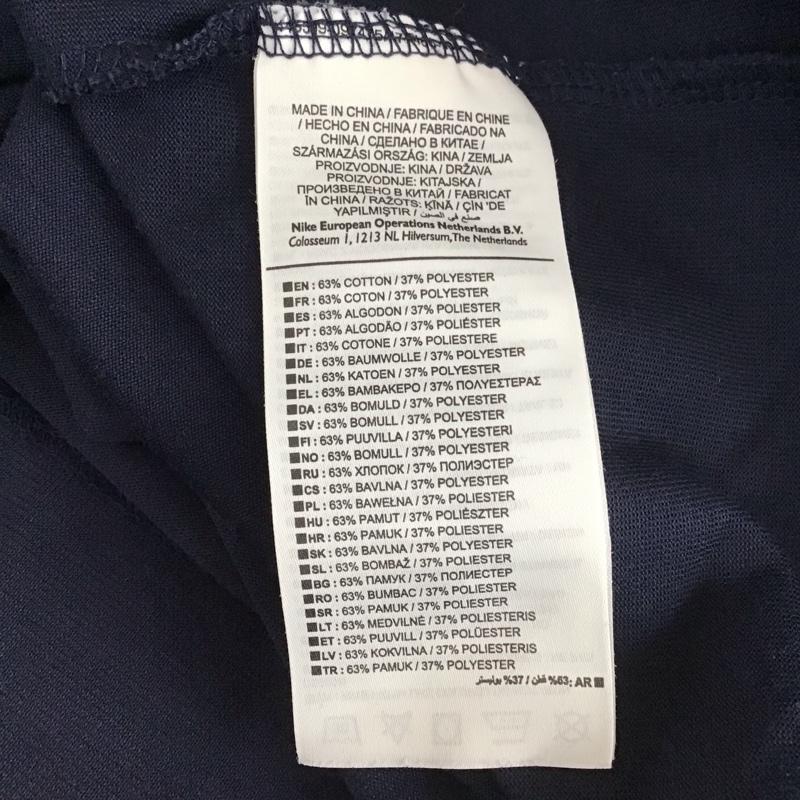 ナイキ エィシージー NIKE ACG Tシャツ 半袖 ao4643-451 半袖カットソー プリントTシャツ スポーツウェア L ロゴ、文字 紺 / ネイビー /  メンズ USED 古着 中古 10112087