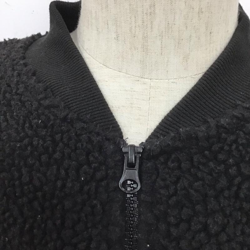 ジーユー GU ジャケット、上着 ジャンパー、ブルゾン 341-341258 SOPH 1MW ボア L ロゴ、文字 黒 / ブラック /  メンズ USED 古着 中古 10106929