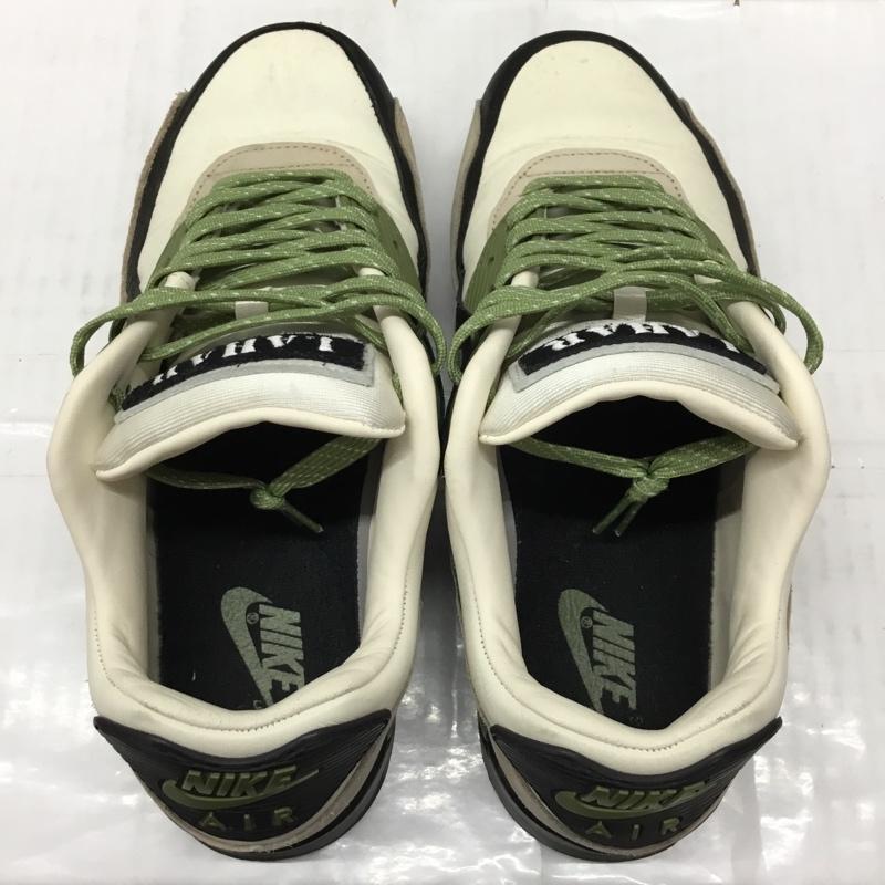 ナイキ NIKE スニーカー スニーカー CI5646-200 AIR MAX 90 NRG 28cm 28.0cm ロゴ、文字 白 / ホワイト / X 黒 / ブラック / X カーキ / カーキ /  メンズ USED 古着 中古 10107841