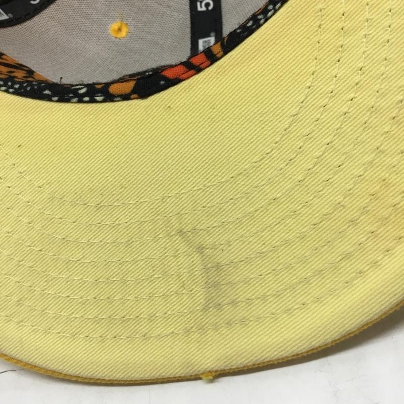 ニューエラ NEW ERA 帽子 キャップ 59FIFTY 63.5cm SOX ロゴ、文字 黄 / イエロー /  メンズ USED 古着 中古 10108901