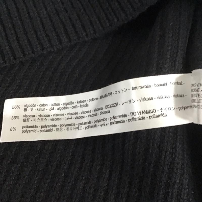 ザラ ZARA ベスト ベスト ベスト ニット ノースリーブカットソー M 無地 紺 / ネイビー /  レディース USED 古着 中古 10113718