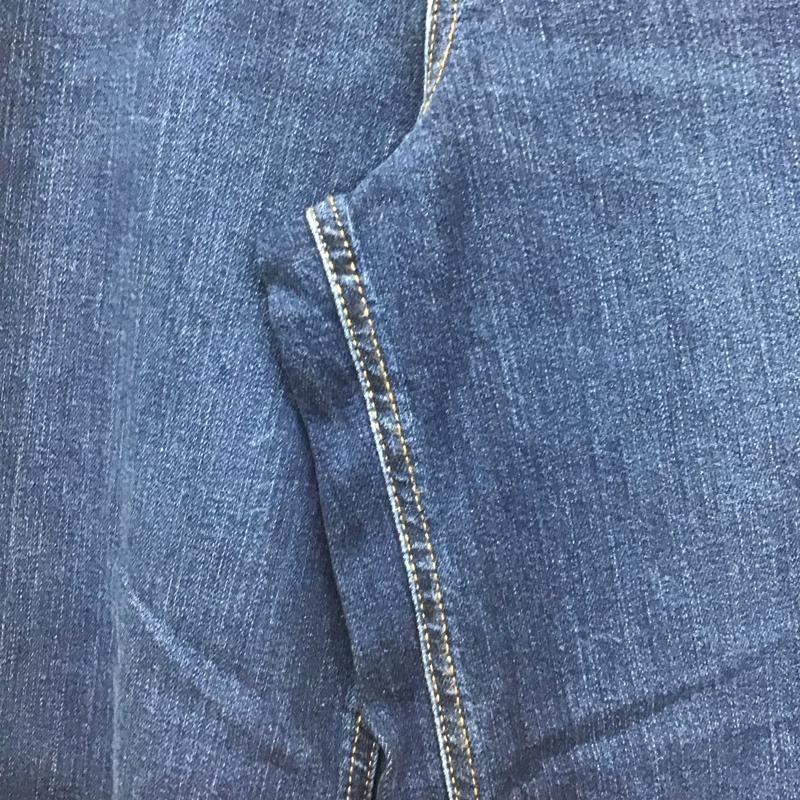 ザラ ZARA パンツ デニム、ジーンズ 36インチ 無地 インディゴ / インディゴ /  レディース USED 古着 中古 10129736