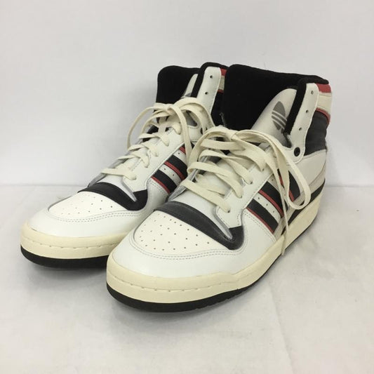 アディダス adidas スニーカー スニーカー GV6672 EL DORADO ハイカット 30cm 30.0cm ロゴ、文字 白 / ホワイト / X 黒 / ブラック / X 赤 / レッド /  メンズ USED 古着 中古 10134549