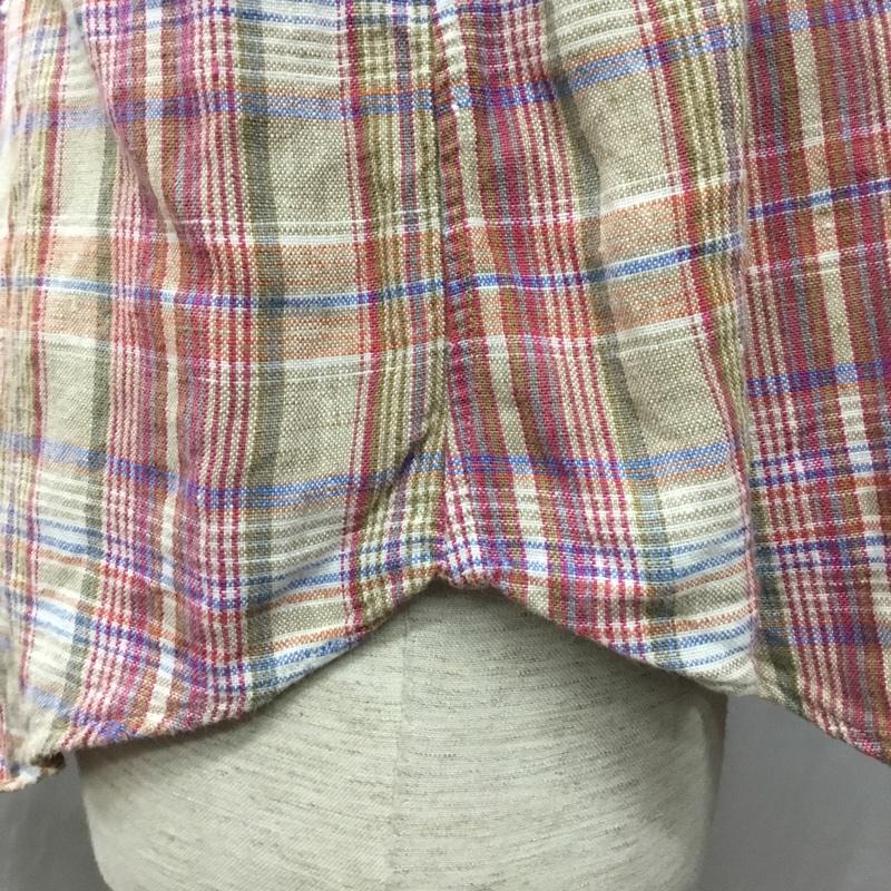 ラルフローレン RALPHLAUREN シャツ、ブラウス 半袖 チェックシャツ 半袖シャツ カラーシャツ ボタンダウンシャツ M チェック マルチカラー / マルチカラー /  メンズ USED 古着 中古 10108736