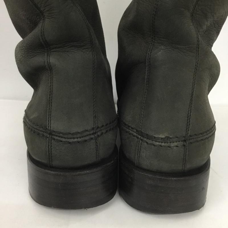 ディオールオム Dior homme ブーツ 一般 10HBM ペコスブーツ ロングブーツ 43 無地 灰 / グレー /  メンズ USED 古着 中古 10124612