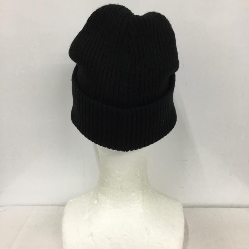 シュプリーム Supreme 帽子 ニット帽 Wide Rib Beanie ビーニー タグ付き FREE ロゴ、文字 黒 / ブラック /  メンズ USED 古着 中古 10128795