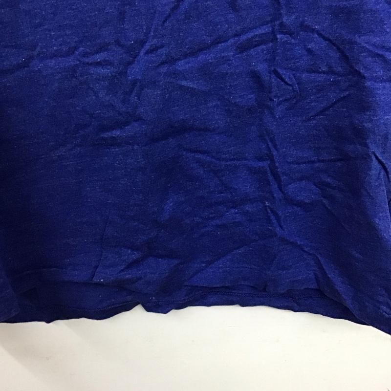 ポロラルフローレン POLO RALPH LAUREN Tシャツ 半袖 半袖カットソー プリントTシャツ クルーネックカットソー L ロゴ、文字 青 / ブルー /  メンズ USED 古着 中古 10149708
