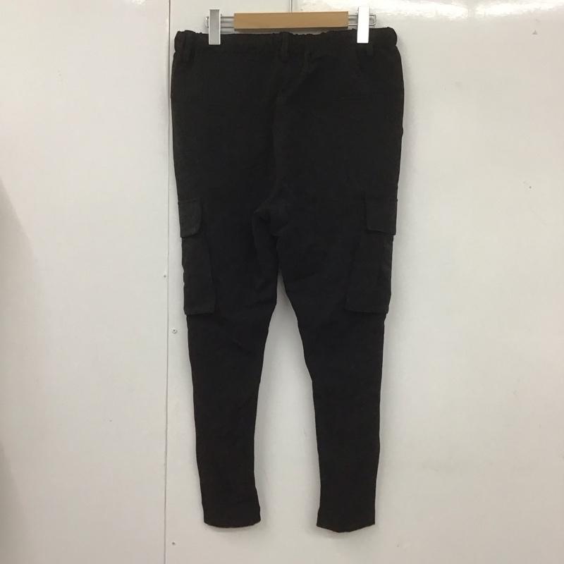 カンビオ CAMBIO パンツ ワークパンツ、ペインターパンツ カーゴパンツ カジュアルパンツ スリムパンツ ワークパンツ ミリタリーパンツ S 無地 黒 / ブラック /  メンズ USED 古着 中古 10106735